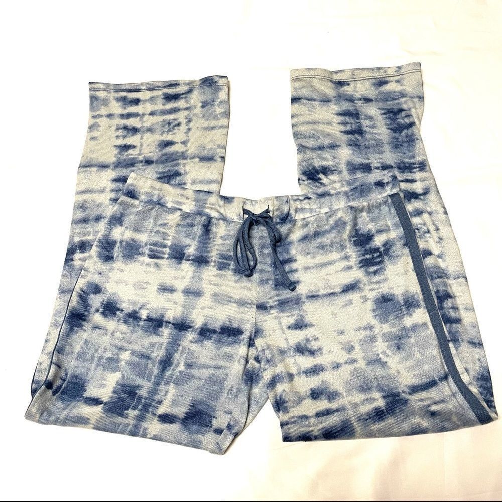 Lucky Brand Blue Tie Dyed Soft Lounge Pants - Picture 6 of 12